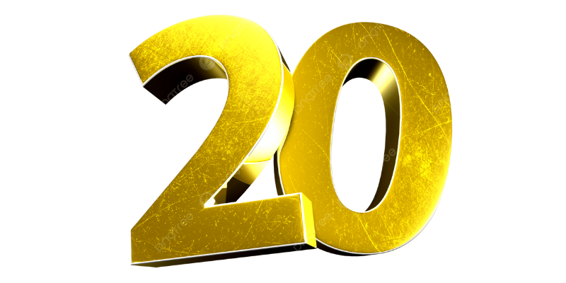 Ý nghĩa số 20 theo cấu tạo số