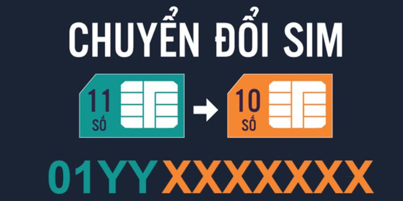 Cuộc cách mạng đổi sim 11 số sang sim 10 số cho ta những đầu số mới